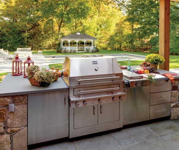 Smart, Stylish Designs for Outdoor Kitchens - 13257
